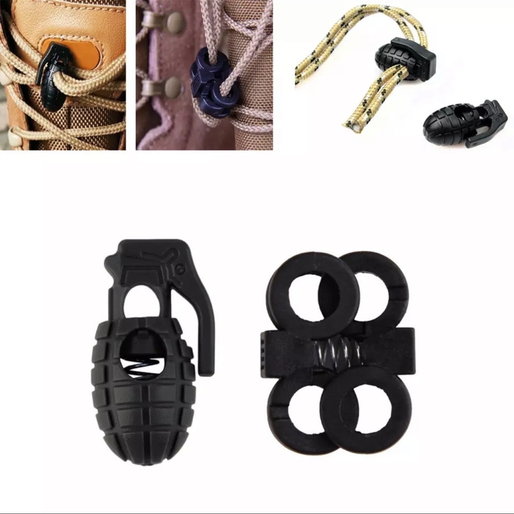 $2 4 LACE HOLDERS FOR SHOES OR SWEATSHIRTS. MILITARY THEME. $2 WHEN BUNDLED WITH - Picture 8 of 8